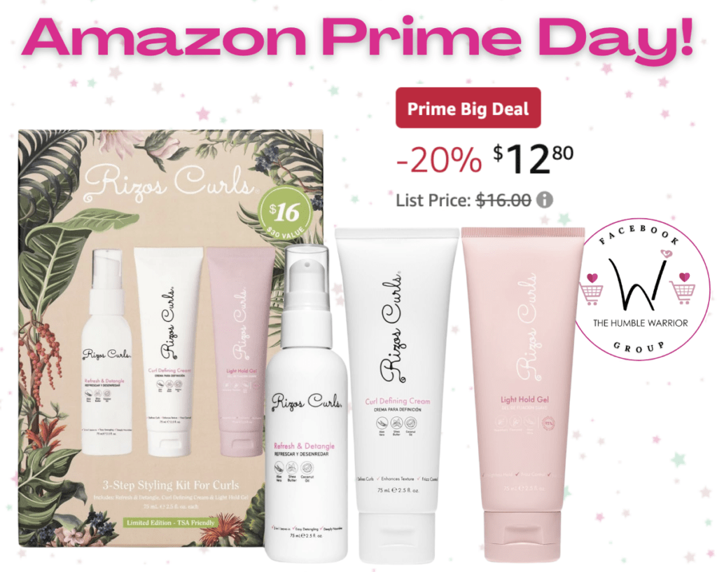 The Rizos Curls 3-Step Styling Kit for Curls!